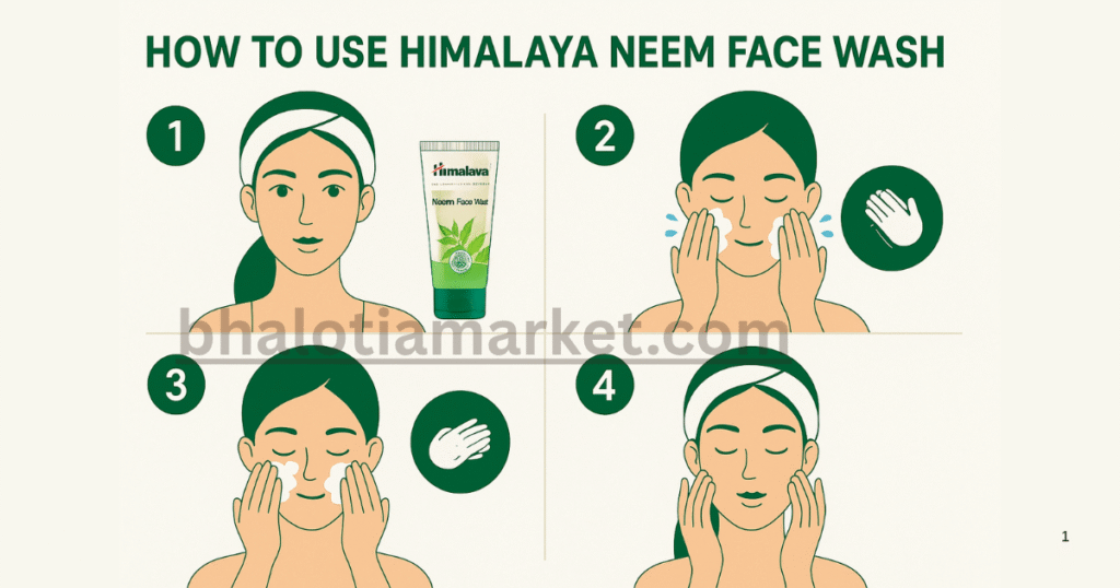 How To Use Himalaya Neem Face Wash