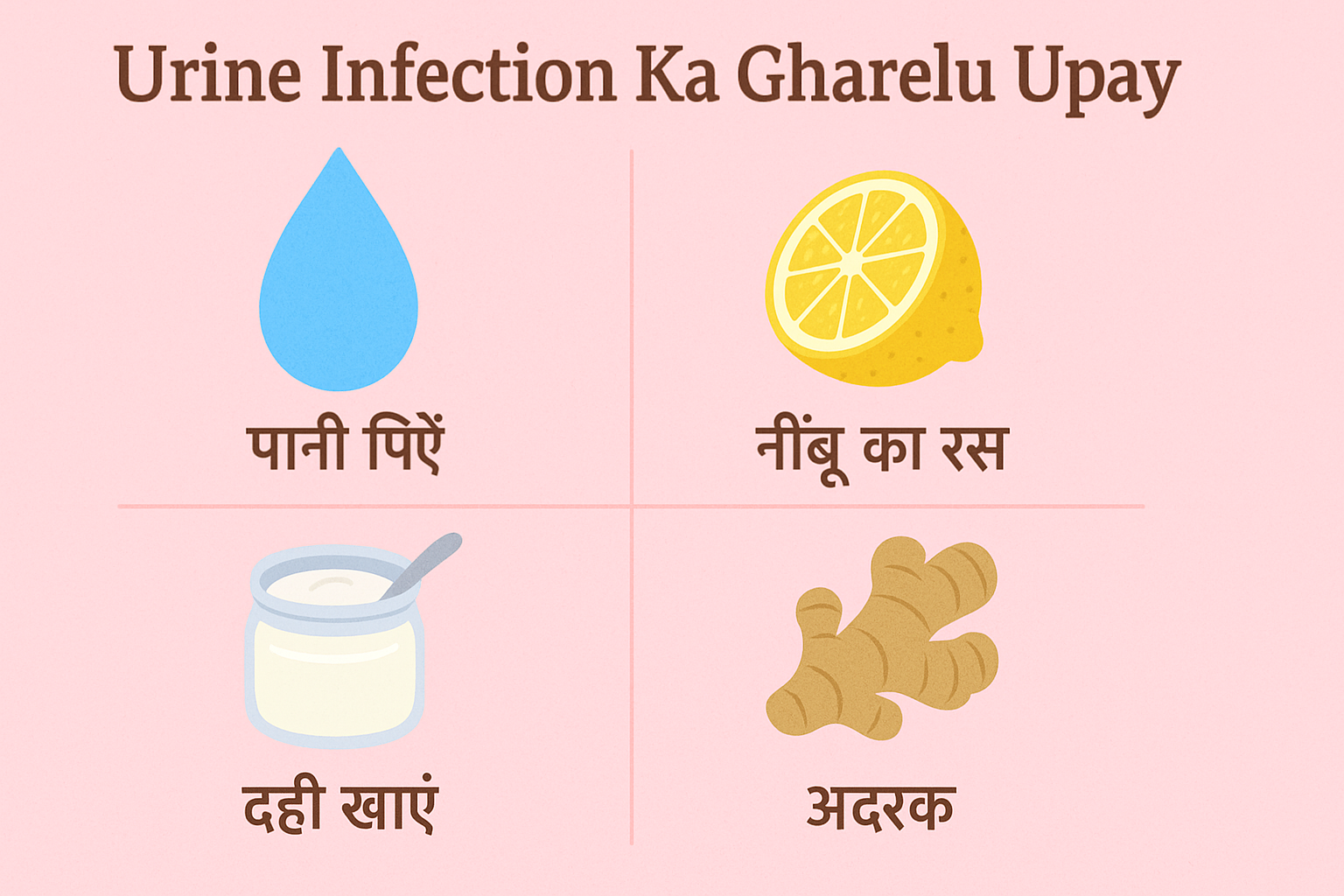 urine infection ka gharelu upay