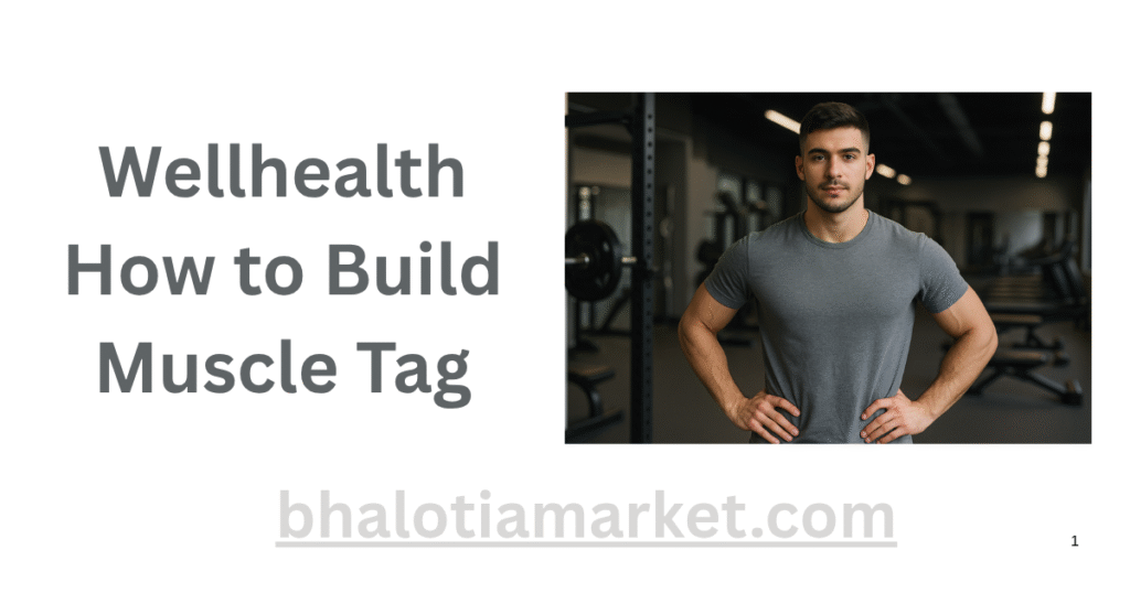 Wellhealth How to Build Muscle Tag – मसल्स बनाने का आसान और नेचुरल तरीका 13 Wellhealth How to Build Muscle Tag