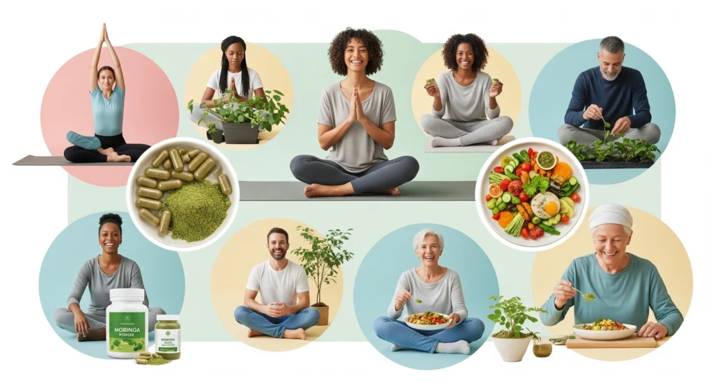 moringa powder benefits in hindi​