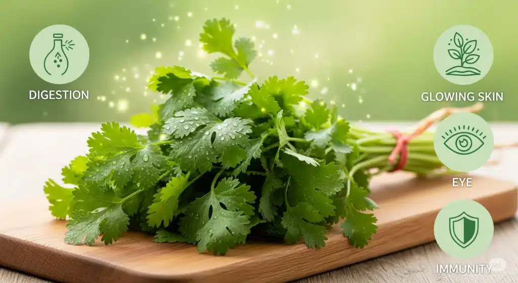 धनिया पत्ती खाने से क्या होता है? – जानिए इसके चमत्कारी फायदे 13 dhaniya patti khane se kya hota hai