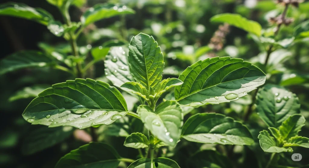 रामबाण हैं ये पत्ता सुबह चाये मे डाल कर पी ले 5-7 पत्ते कभी नहीं होगी एसिडीटी कि समस्या 13 holy basil