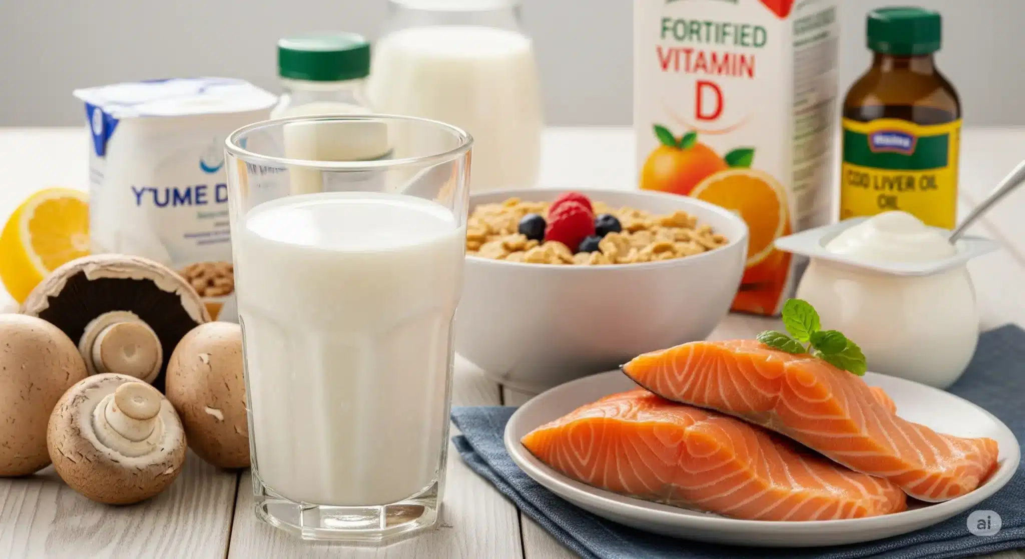 Vitamin D rich Food