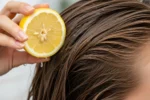 lemon and coconut oil for hair