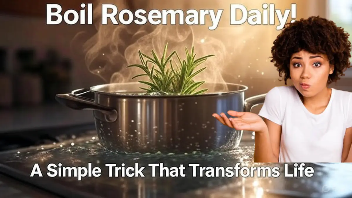 Boil Rosemary at Home