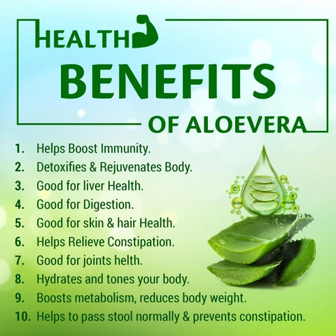 Aloevera Juice Benefits